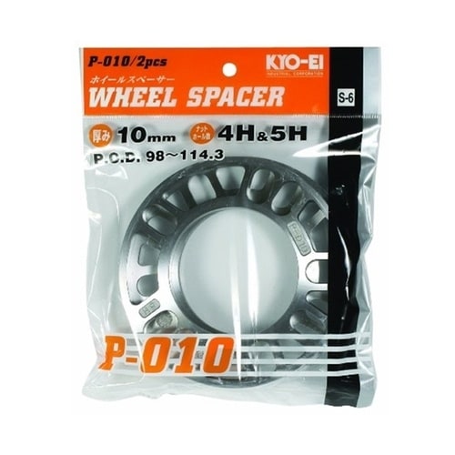 ホイールスペーサー 10mm 4/5H PCD98