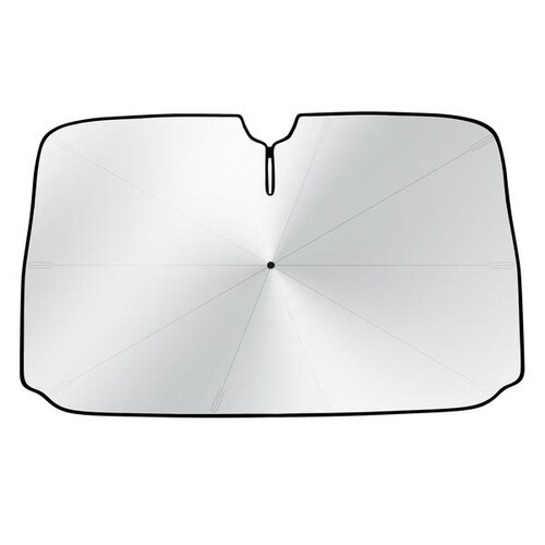 パラソルシェード3 Lサイズ 折りたたみ式 シルバ