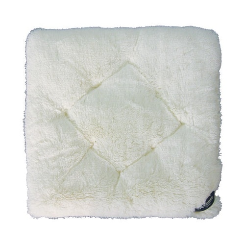 ジュノーパイルクッション ホワイト 約45×45c
