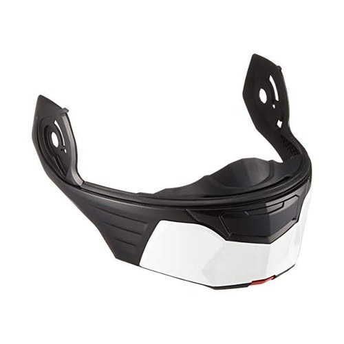 KAZAMI チンカバー ホワイトメタリック/ブラ