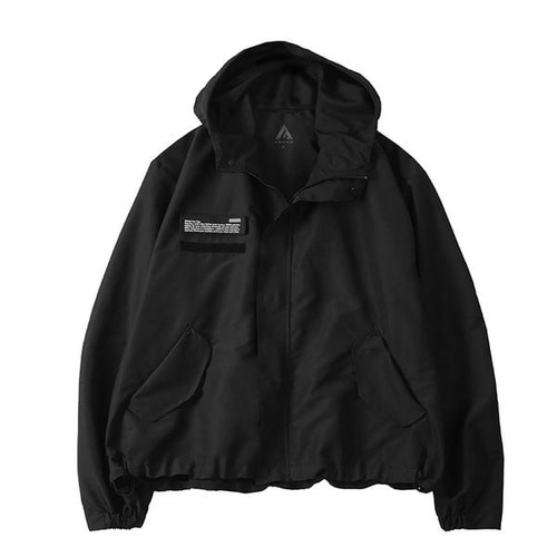 フーバーオーバーサイズ ショートブルゾン(フード付