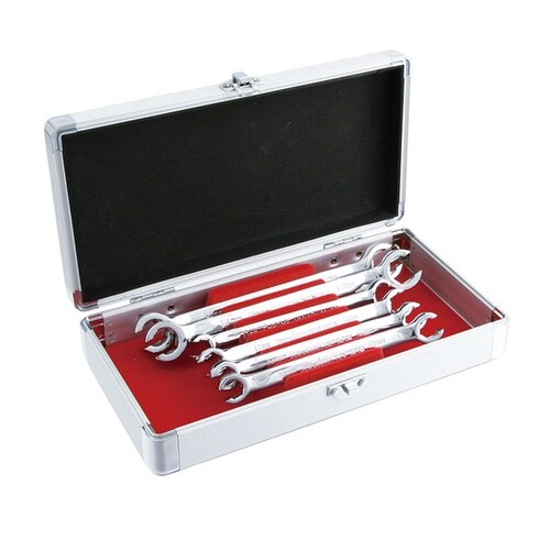 フレアナットレンチセット(ストッパ−付) 6PCセ