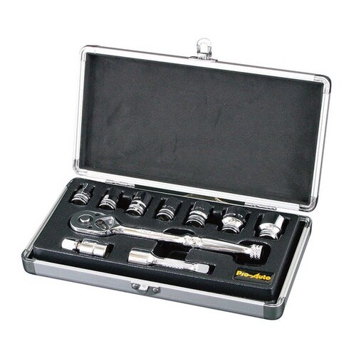 3/8”ソケットレンチセット 10pcセット