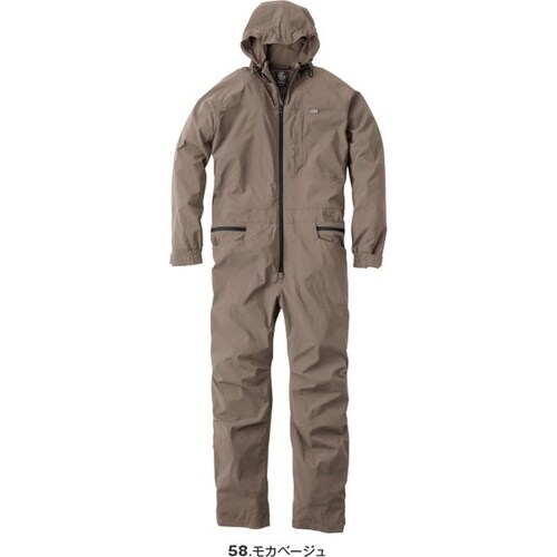 ウォーターシェルツナギ カラー:モカベージュ サイ