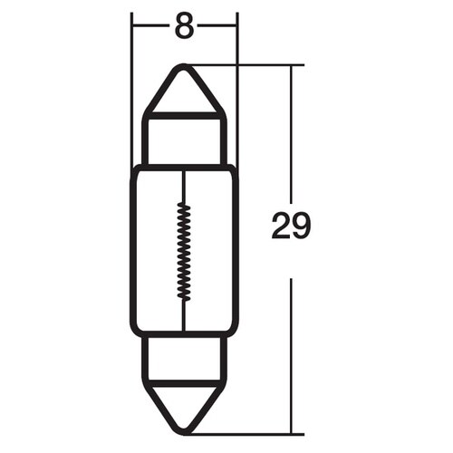 ルームランプ・マップランプ用電球 12V5W /入