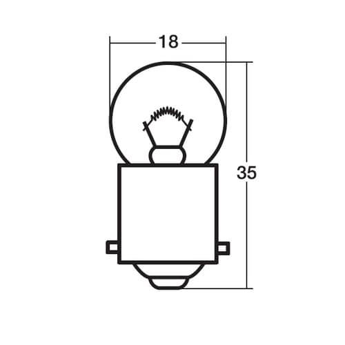 シングル球 12V7.5W /入数:1箱(10個入