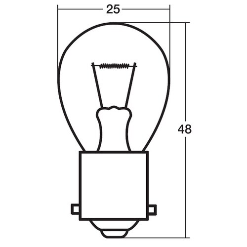 シングル球 12V35W /入数:1箱(10個入り