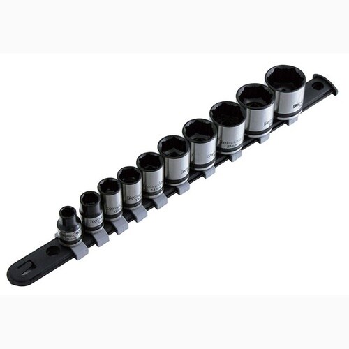 3/8DR 10PC ノンスリップソケットセット