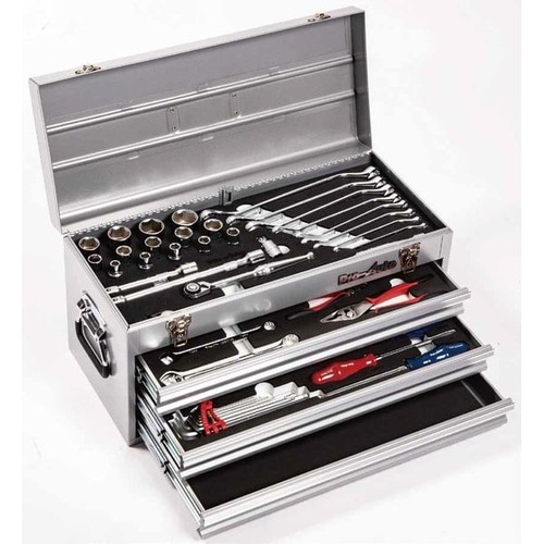 57PCツールキット 差込角12.7mm ボックス