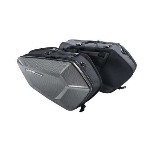 サイドバッグ カーボン柄 容量:32L (片側16