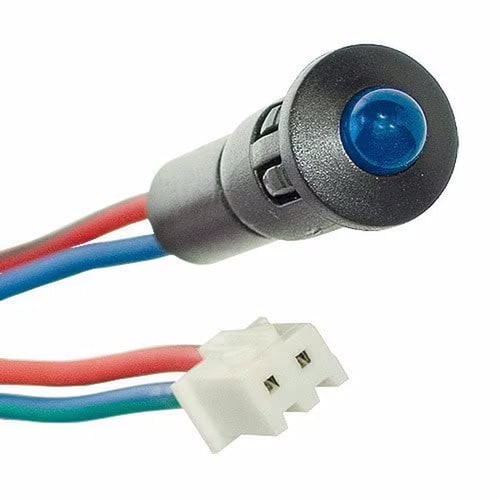 威嚇用LEDブルー