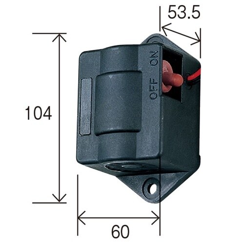 過巻警報器(発音体)12V−24V