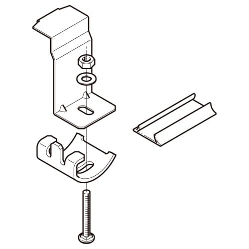 アングル用振れ止め金具10ARS11T