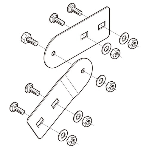 上下自在継ぎ金具10FRFG1