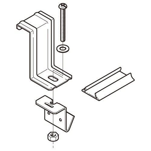 アングル用振れ止め金具15ARS10
