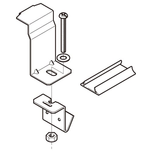 アングル用振れ止め金具15ARS12
