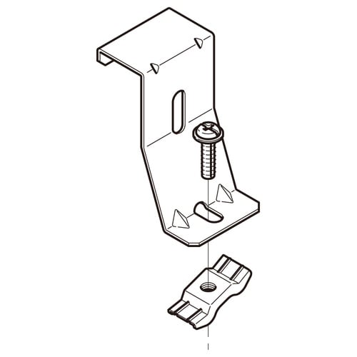 下面カバー対応振止め金具15ARS8