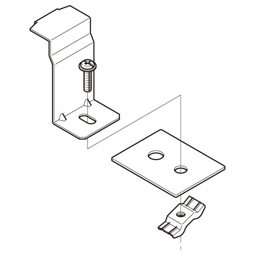 腐食防止振れ止め金具15ARSD3