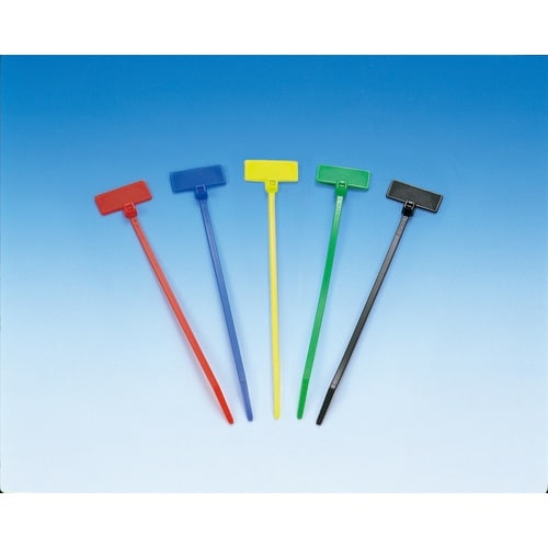 マーキングタイIT18FL−B黒100本