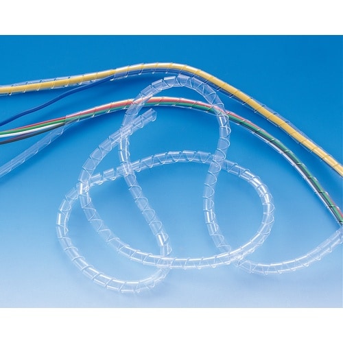 スパイラルチューブTS−9N−CR透明50m巻
