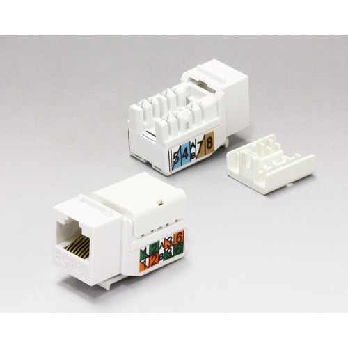 RJモジュラージャック 白 MJC5E2