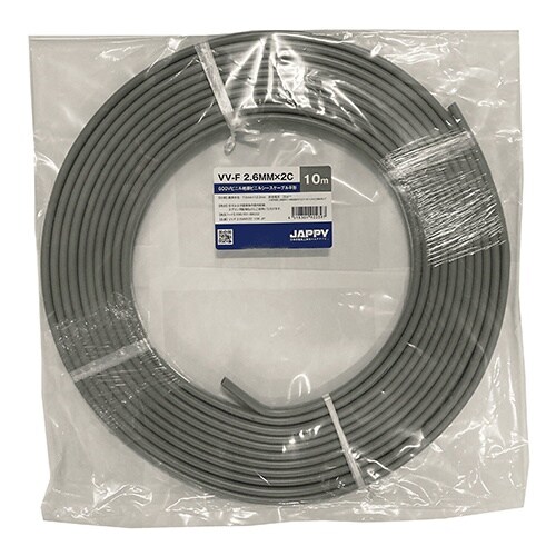 ミニ定尺品VV−F 2.6MMX2C 10M JP