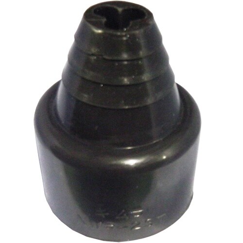 引込管防水ゴムカバー NWP−2ST 黒色