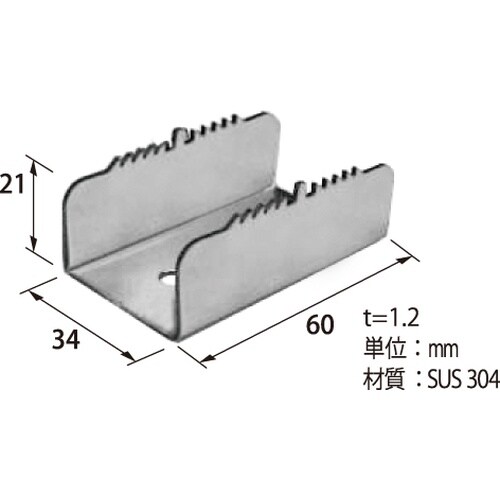 多目的支持台 リサイクロック Dタイプ専用連結金具