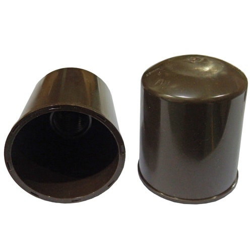 ボルトキャップくんG(ねじ式) こげ茶 M24用