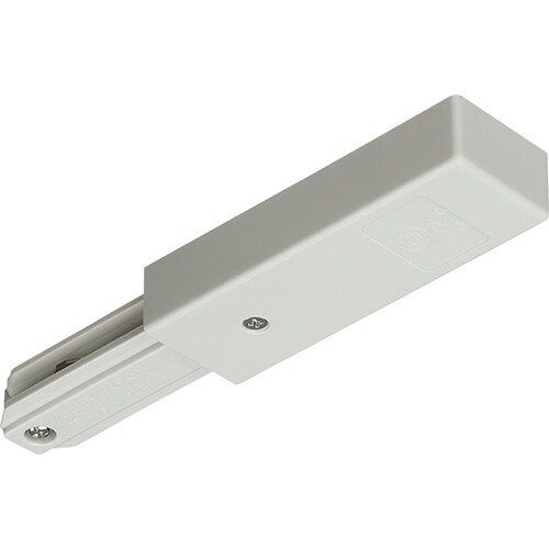 ライティングダクト フィードインキャップ 白