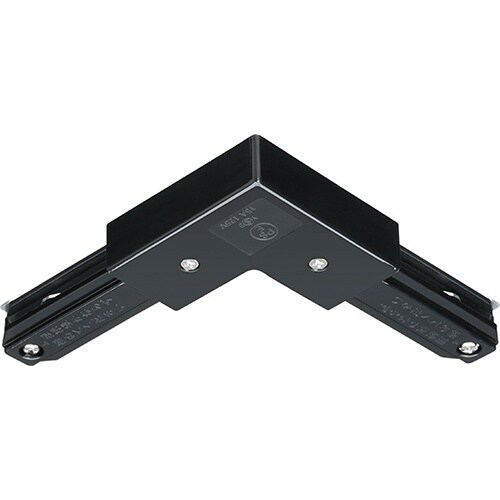 ライティングダクト 逆L形ジョインター 黒