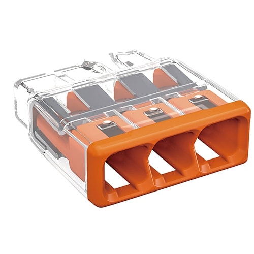 薄型差込電線コネクタ WGZ−3−JP 100個