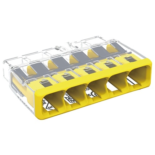 薄型差込電線コネクタ WGZ−5−JP 60個