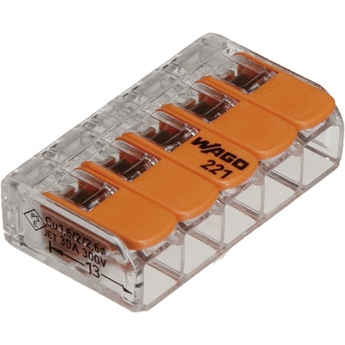 ワンタッチコネクタ クリアタイプ WFR−5L