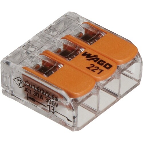 ワンタッチコネクタ クリアタイプ WFR−3LBP