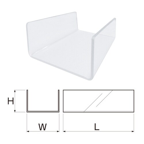 樹脂製ケーブル配線保護カバーNダクト継手 幅55