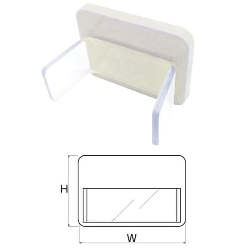 配線保護カバーNダクト エンドキャップ ベージュ