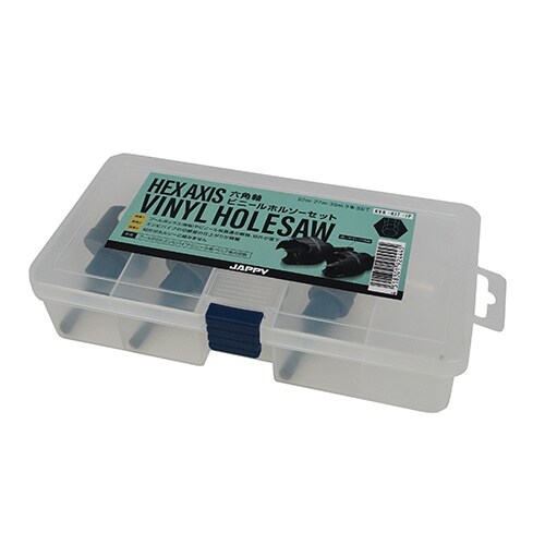 ビニールホルソーセット刃径:22φ 27φ 35φ