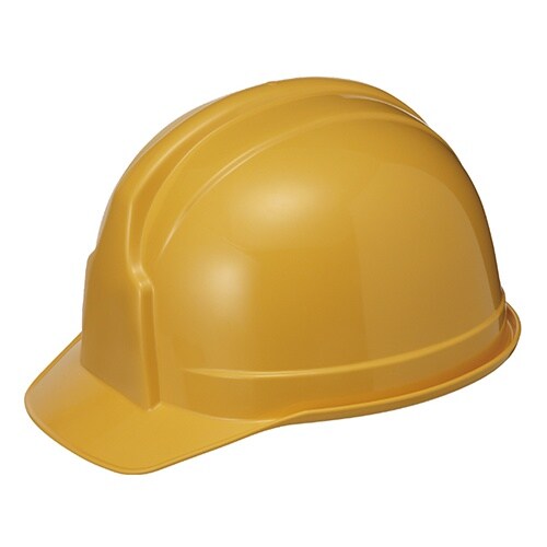 ヘルメット SS−100GY−JP 黄 ABS樹脂