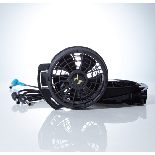 ファン対応ウェア 空調風神服用斜めファン24V