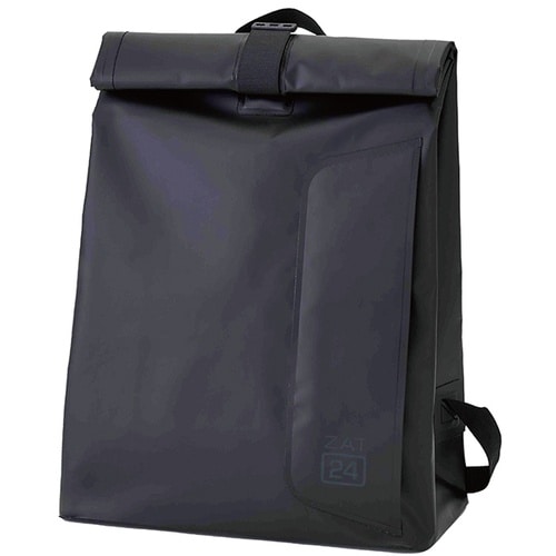 リュック式防水バッグZAT−24P−BK ブラック
