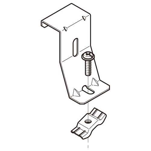 下面カバー対応振止め金具7ARS8