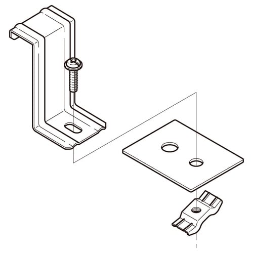 腐食防止振れ止め金具7ARSD1