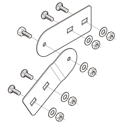 上下自在継ぎ金具7FRFG1