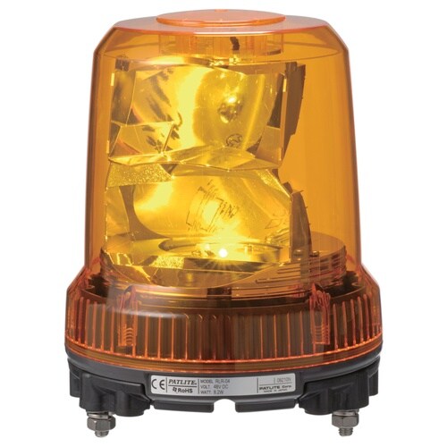 強耐振大型パワーLED回転灯 RLR−M1−C−Y