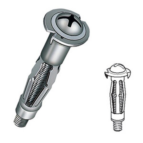 ボードアンカー(箱入り)スチール(メッキ)