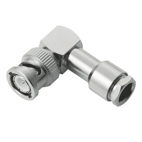 同軸L型コネクタ圧着レス LBNC−3CTL