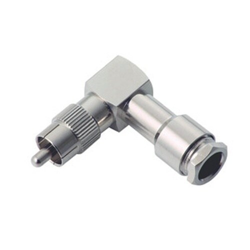 同軸L型コネクタ圧着レス LRCA−3CTL