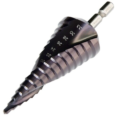 ブラックチタンステップドリルDSB−433RH