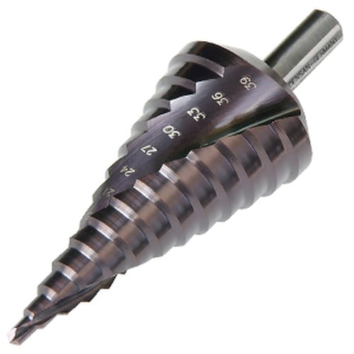 ブラックチタンステップドリルDSB−439RS